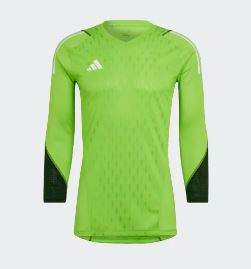 Adidas Tiro 23 Professional Soccer Goal Keeper Jersey Long Sleeve - Bright Green