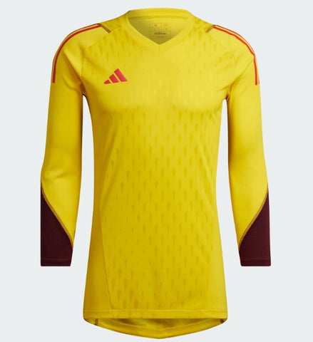 Adidas Tiro 23 Professional Soccer Goal Keeper Jersey Long Sleeve - Yellow