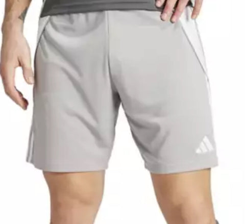 Adidas Mens Tiro 24 Shorts - Grey / White