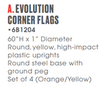 KWIK GOAL EVOLUTION CORNER FLAGS