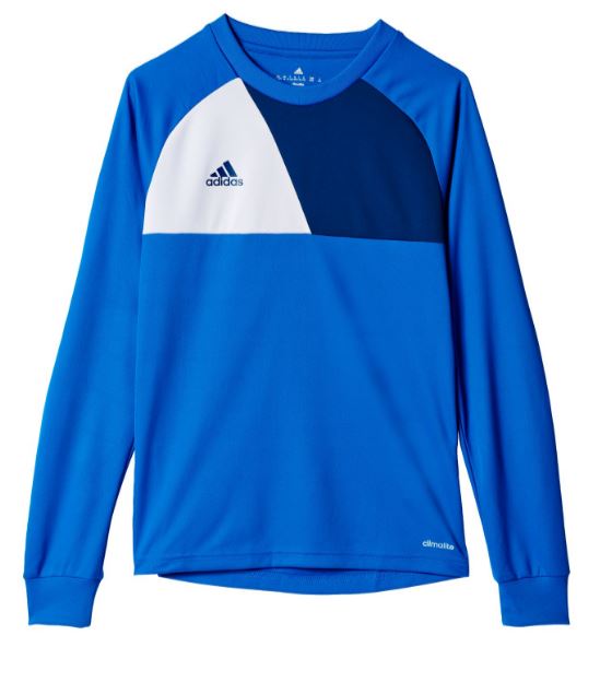 adidas blue goalkeeper jersey